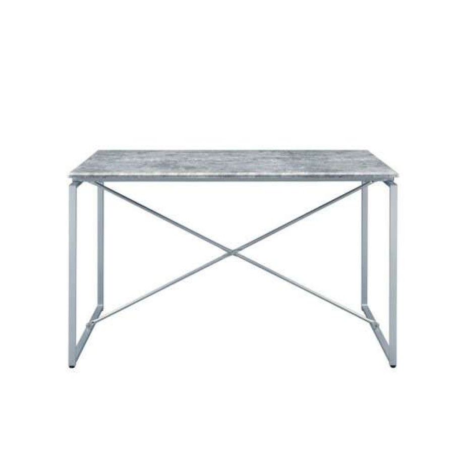 Furniture * | Outlet Simple Relax Rectangular Dining Table In Finish