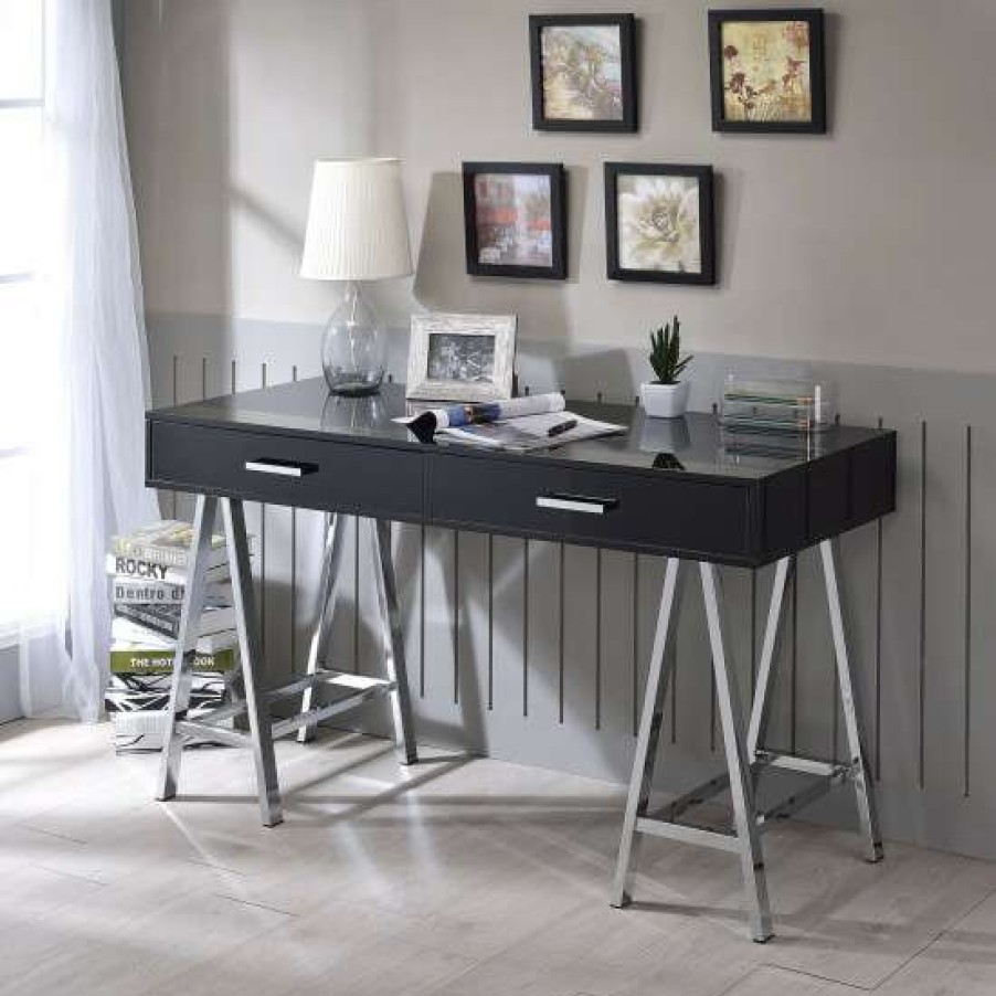 Furniture * | Promo Simple Relax Metal Frame Desk In